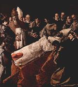 Francisco de Zurbaran The Death of St. Bonaventure